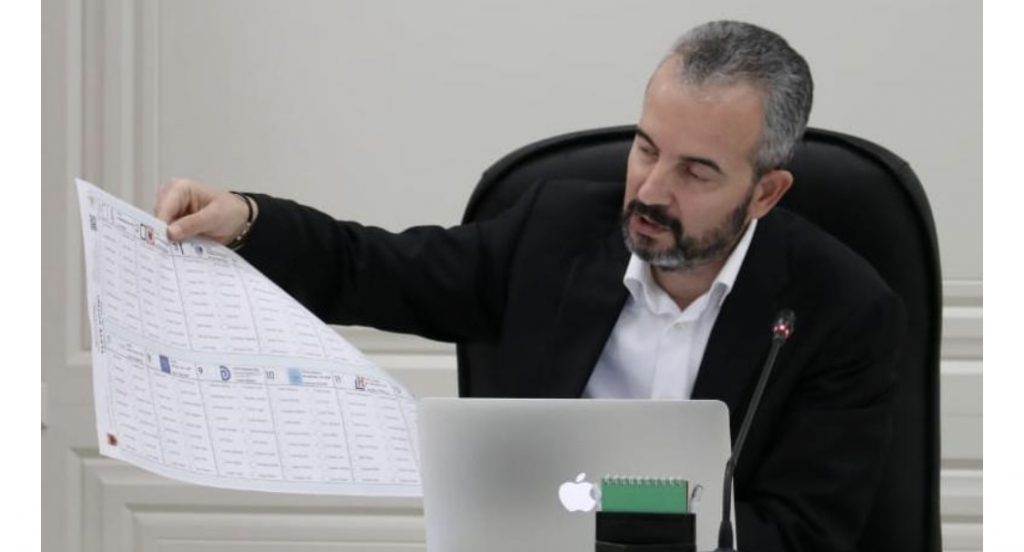 Kjo është fleta e votimit për zgjedhjet e 25 prillit