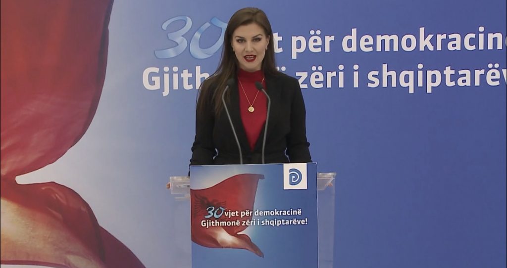 Zëdhënësja e Fushatës së PD-së: Dështimi po troket edhe një herë, nuk duhet t’ia hapim derën. Basha lideri i duhur për anëtarësimin në BE