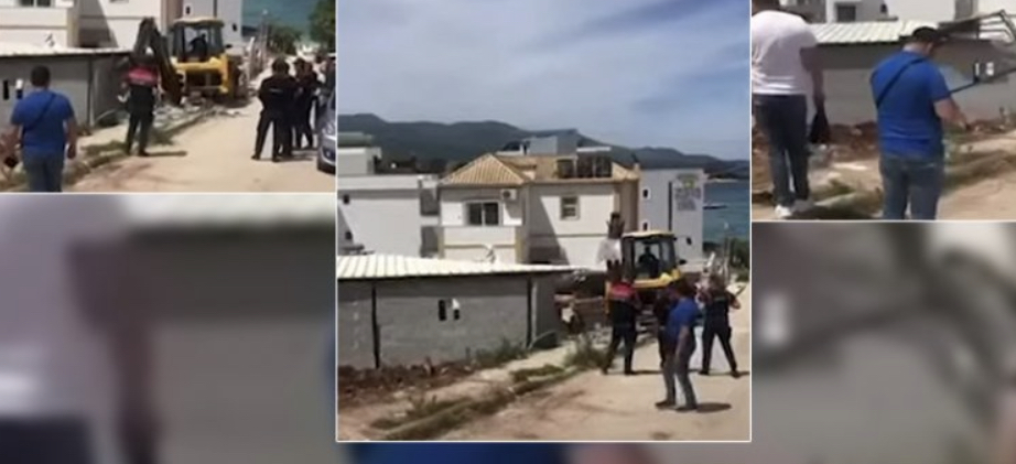 Sarandë, nis prishja e ndërtimeve që u ngritën gjatë fushatës
