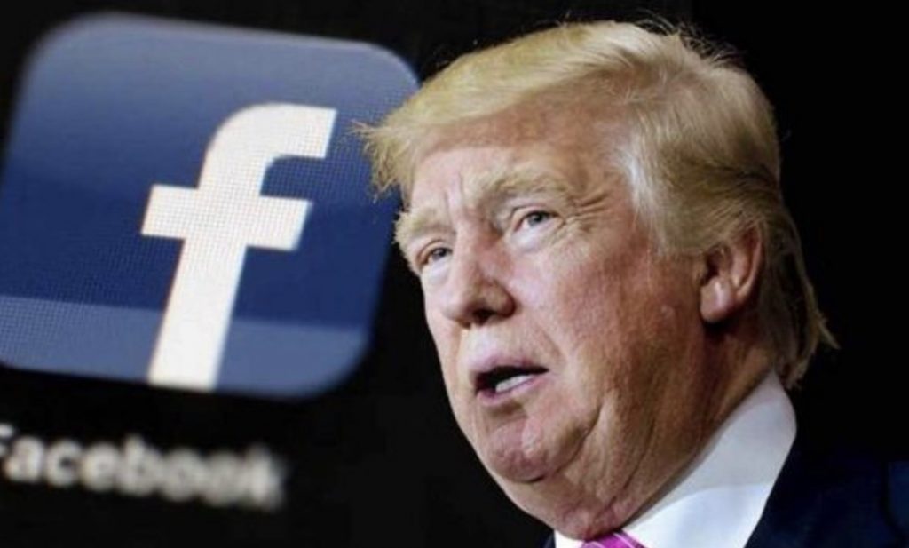 Facebook vendos sot mbi llogarinë e ish-presidentit Trump