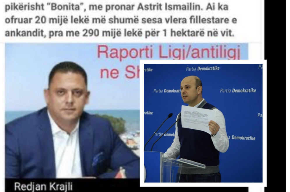 Malltezi denoncon vjedhjen  pronave publike   në bashkinë Kavajë