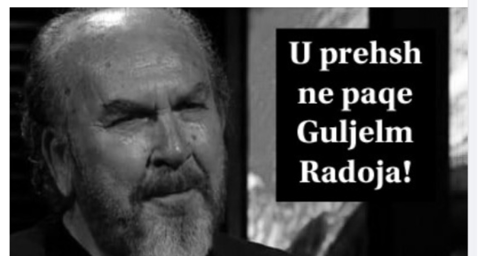 Kastriot Çipi fjalë prekëse për aktorin Radoja, Jul Deda: Çdo orë mesimi, e filloje me batutë