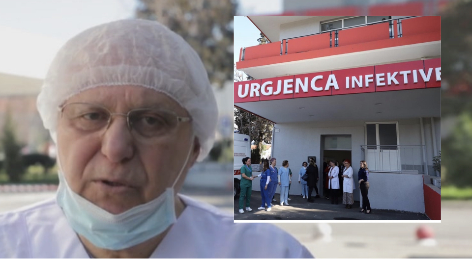 Mjeku Tritan Kalo jep lajmin e mirë nga spitali Covid1: Për herë të parë pas 14 muajsh betejë me koronavirusin asnjë i shtruar në urgjencë