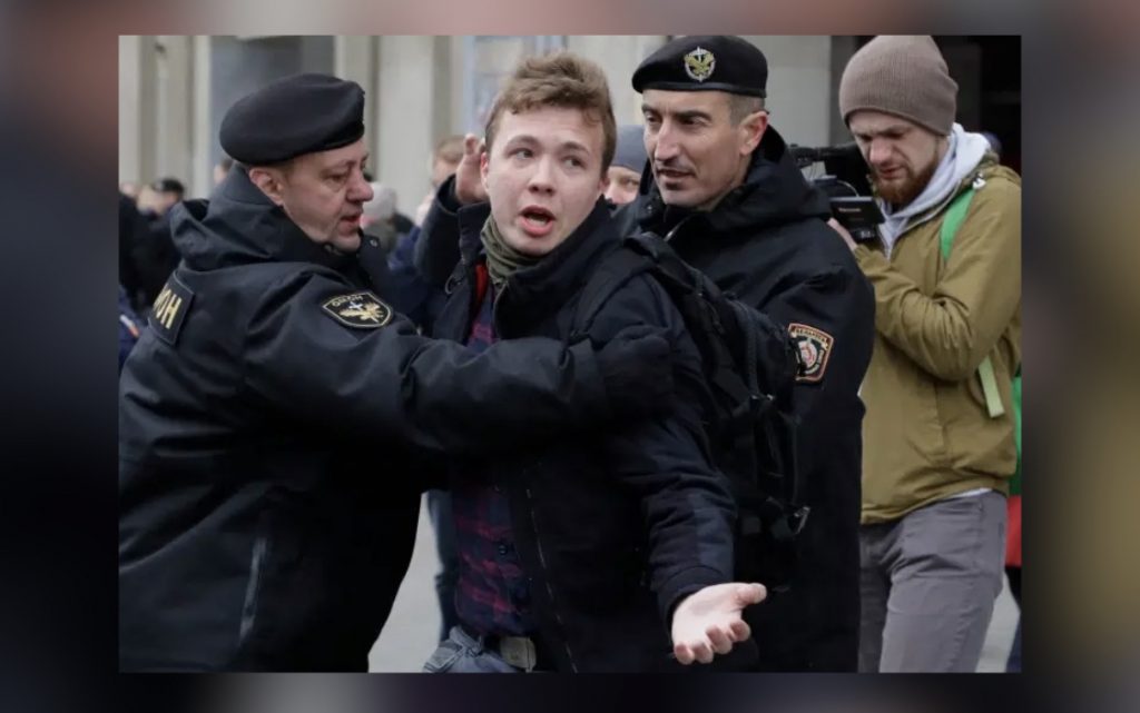 BE  sanksione ndaj Bjellorusisë për arrestimin e gazetarit opozitar
