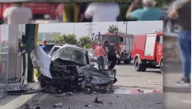 Makina përplaset me karburantin,  dy të plagosur