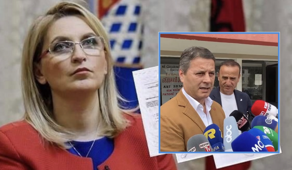 Reagon për herë të parë Voltana Ademi