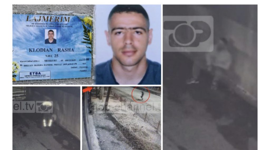 Videoja e vrasjes së Klodian Rashës, u qëllua pas shpine nga polici