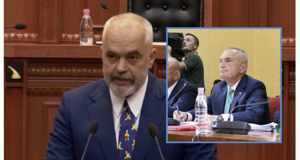 Shkarkimi i Presidentit/ Rama në Kuvend: Shqipëria s’mund ta mbajë më në kurriz Ilir Metën