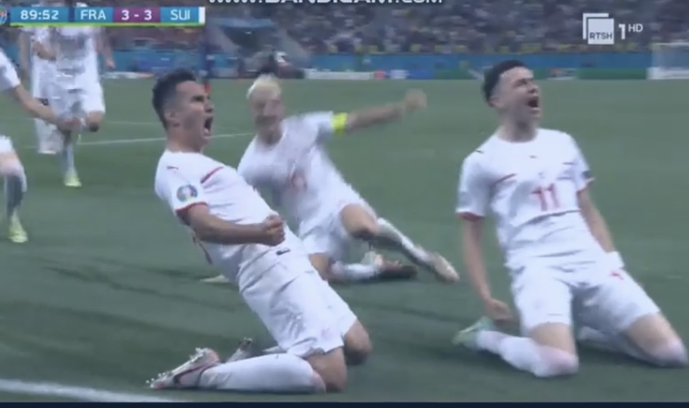 Gjelave u bien puplat në tapet, Zvicra fiton me penallti