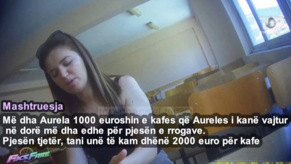 Pazaret në fakultet, si vajza mashtron me vende pune dhe marrjen e provimeve