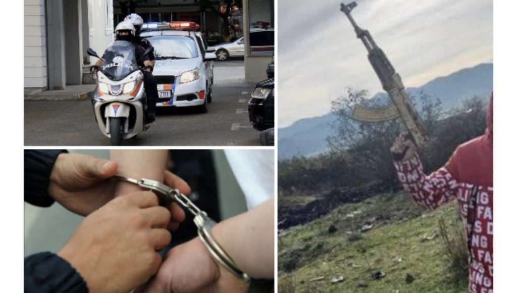 Arrestohet  17-vjeçari që  publikonte në rrjetet sociale foto me armë zjarri