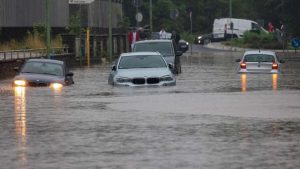 Gjermania e zhytur nën ujë