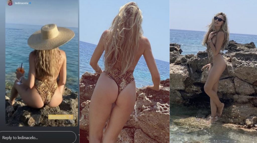 Ledina Çelo çmend rrjetin me poza me bikini, por ndjekësit nuk ndalin kritikat: Shthurje, vulgare…