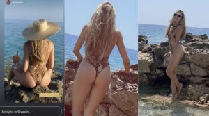 Ledina Çelo çmend rrjetin me poza me bikini, por ndjekësit nuk ndalin kritikat: Shthurje, vulgare…