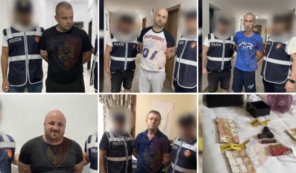200 efektivë policie kontrolle nëpër vila  të arrestuarve