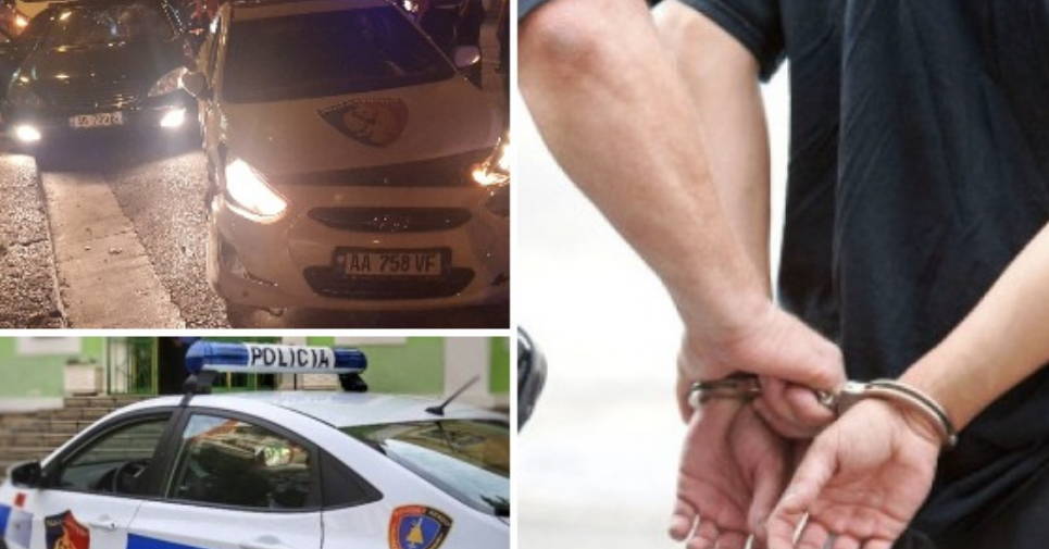 Arrestohet 33 vjeçari!Përplasi me automjet efektivin e policisë