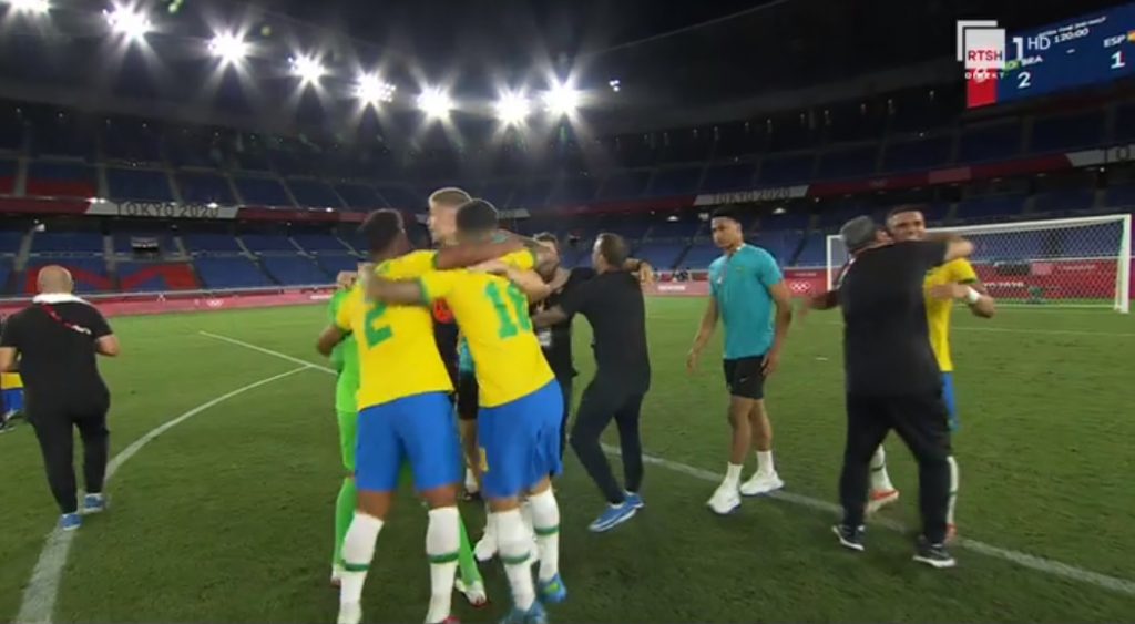 Brazili mposht Spanjën në finale dhe fiton medalje ari për herë të dytë radhazi