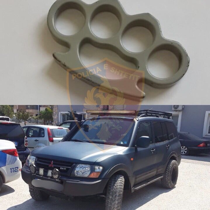 FOTO/ Sherr mes disa personave në një parking, dy të plagosur
