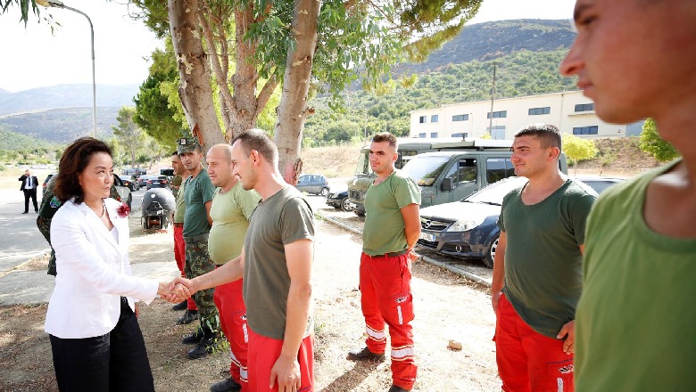 Yuri Kim: Respekt për ushtarakët dhe zjarrfikësit për aktet e tyre heroike
