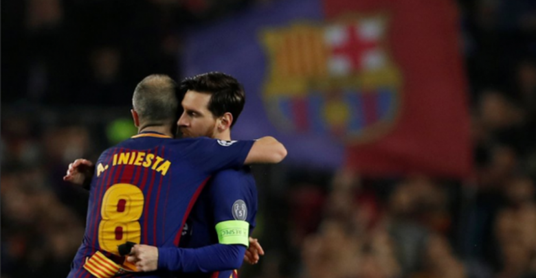 Iniesta përcjell Mesin: E vështirë të shohësh me fanellë…