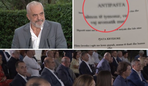 Kryeministri Rama, darkë me peshk të egër me deputetët