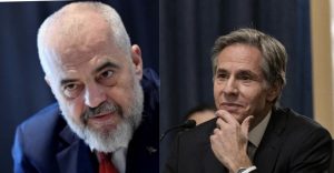Strehimi i afganëve në Shqipëri, Sekretari i Shtetit, Antony Blinken telefonon kryeministrin Rama