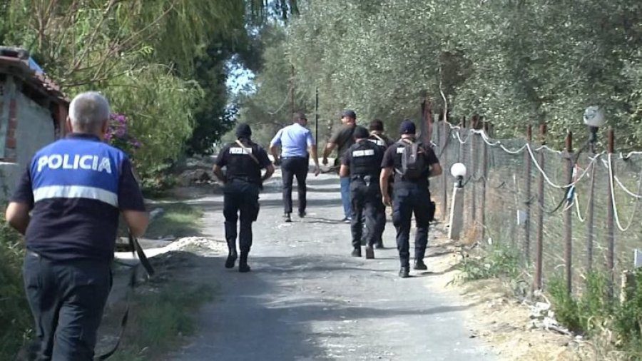 Policia e Vlorës  aksion dhe kontrolle në fshatin Kaninë