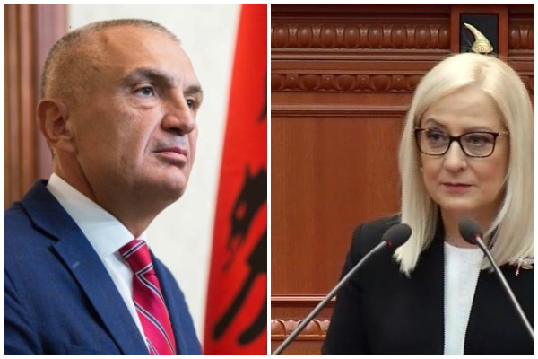 Presidenti Meta uron kryeparlamentaren Lindita Nikollën për detyrën e re