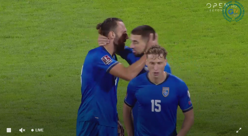 Muriqi “shpëton” Kosovën, dardanët e Shaland i marrin 1 pikë Greqisë në frymën e fundit
