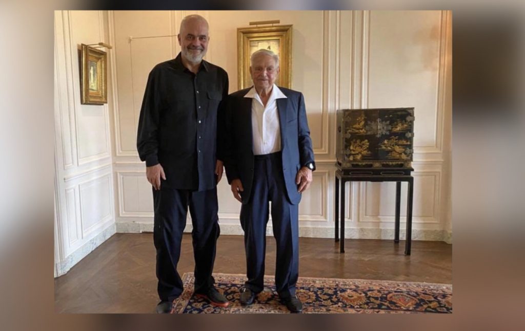 Kryeministri Rama takon në Nju Jork George Soros: Mik i çmuar e mendje rrallë…