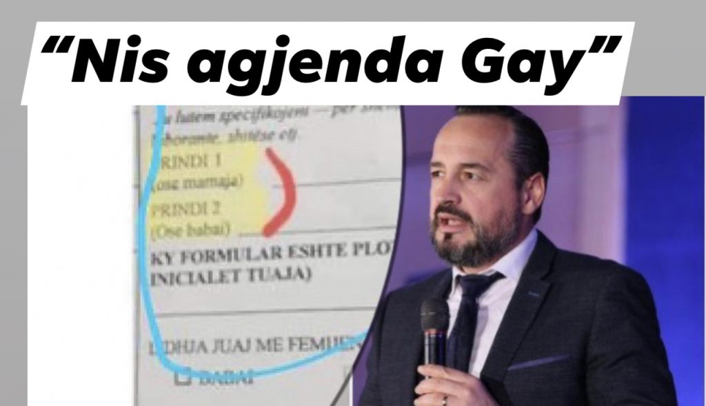 Denoncimi i pastor Akil Pano: Ky formular po shpërndahet në kopshte