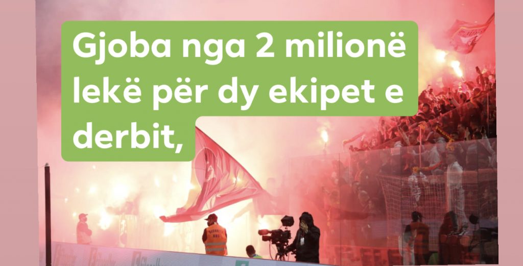 Partizani dënohet me katër ndeshje pa tifozë