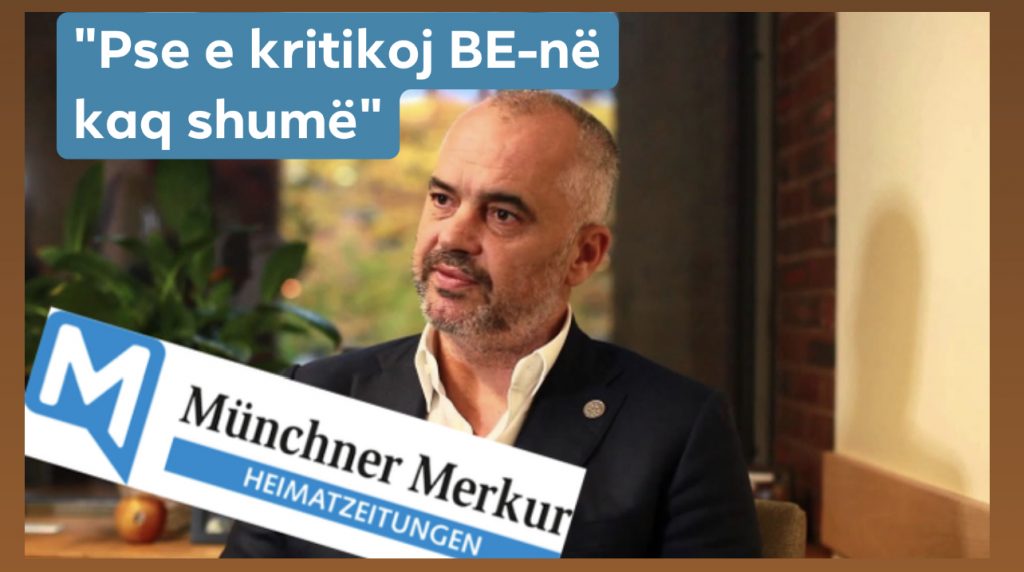Rama intervistë për gazetën gjermane: Merkel do i mungojë fort Europës