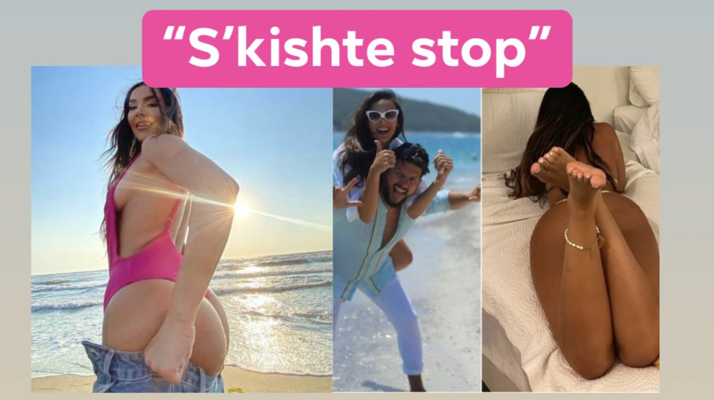 Megi Pojani rrëfen skenat e nxehta me Ermal Mamaqin