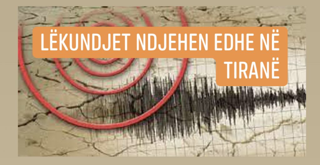 Tërmet i fortë në Shqipëri