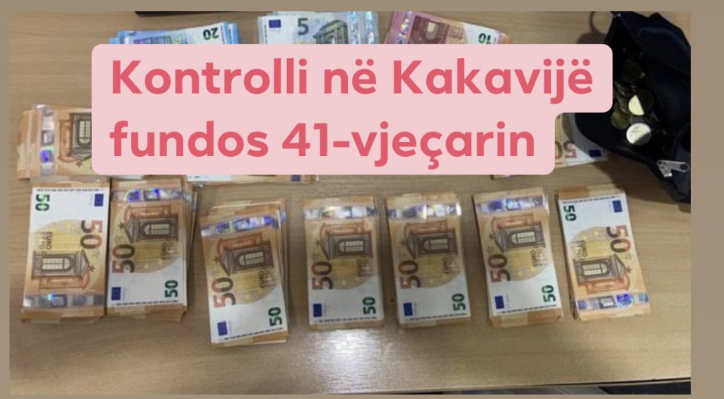 44 500 euro të fshehura në gomën e makinës