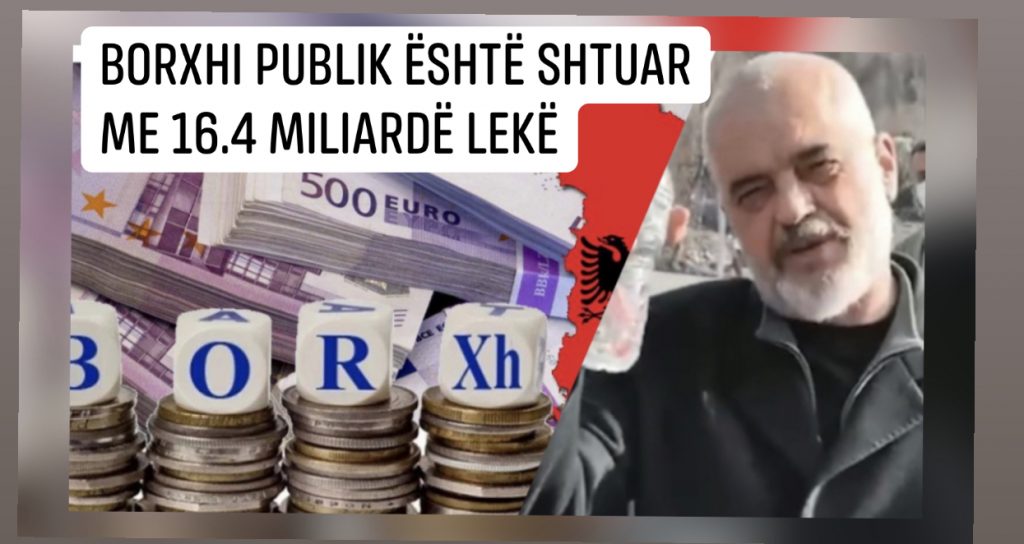 Rama u shton shqiptarëve 840 milionë euro borxhe në buxhetin 2022