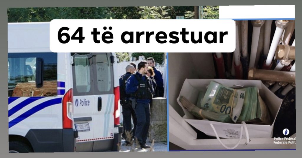 Shkatërrohet banda shqiptare e kokainës, megaaksion në Belgjikë