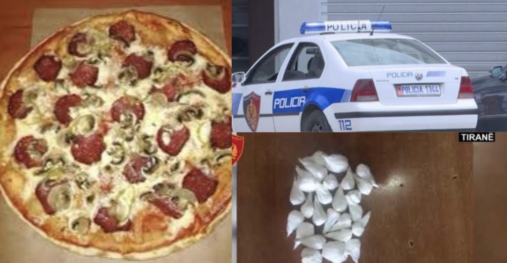 Shisnin pica dhe drogë,prangoset administratori i një picerie në Tiranë