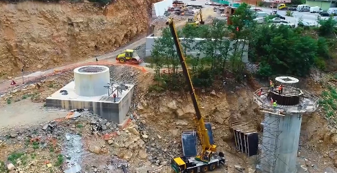 Rama publikon pamjet nga kantieri i urës së madhe të Drinit të Zi: Puna nuk ndalet