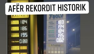 Çmimet e naftës shtrenjtohen për herë të gjashtë në pak muaj, arrijnë 184 lekë