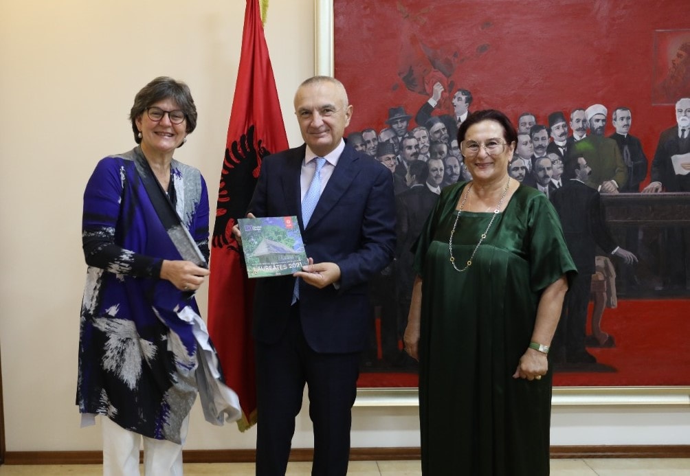 Presidenti Meta takon Sekretaren e Përgjithshme të “Europa Nostra” : I shpreha mirënjohjen për angazhimin dhe vëmendjen në mbrojtje të Teatrit Kombëtar