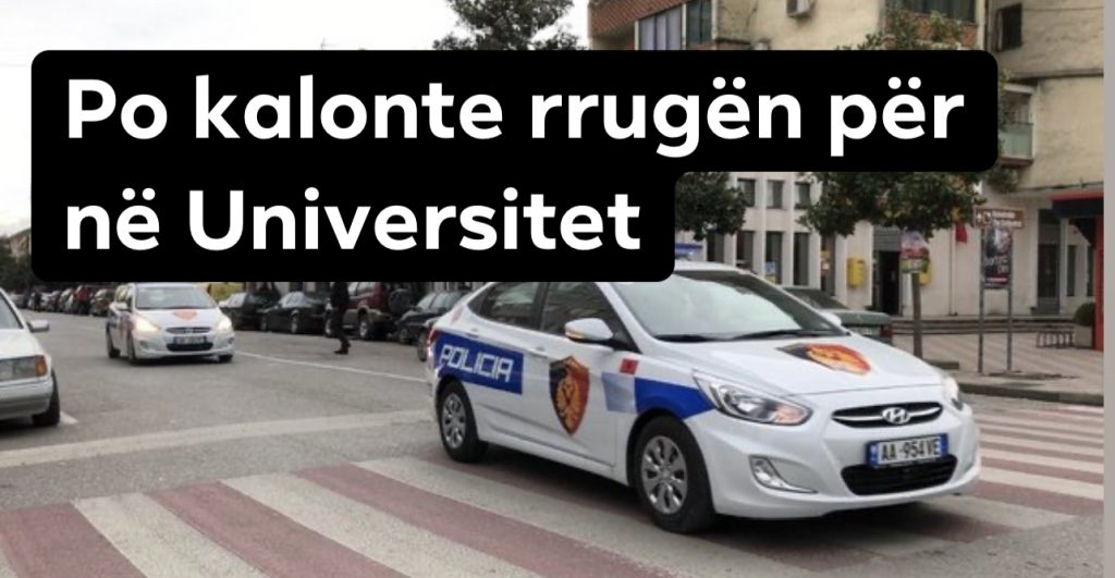 Makina përplas  studenten në Korçë, largohet shoferi