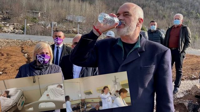 E inauguroi Rama, ujësjellësi i Krujës,  çoi në spital 320 njerëz