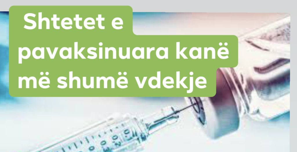 Shqipëria ndër vendet më pak të vaksinuara në Europë