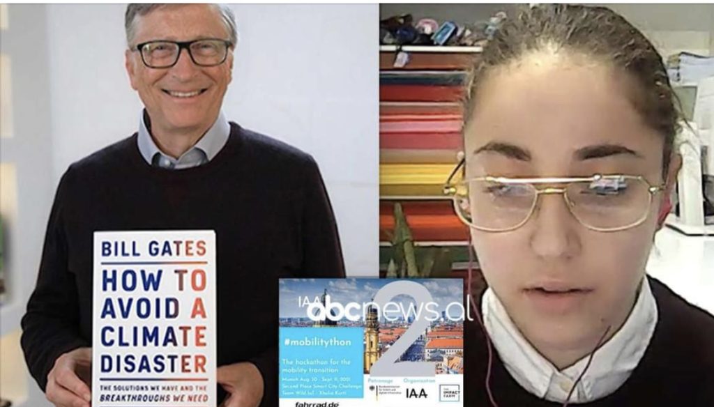Njihuni me vajzën nga Durrësi që ka rrëmbyer vëmendjen e Bill Gates