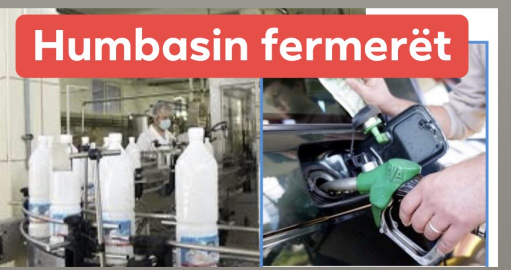 Fabrikat e qumështit dhe karburantet gjunjëzojnë qeverinë
