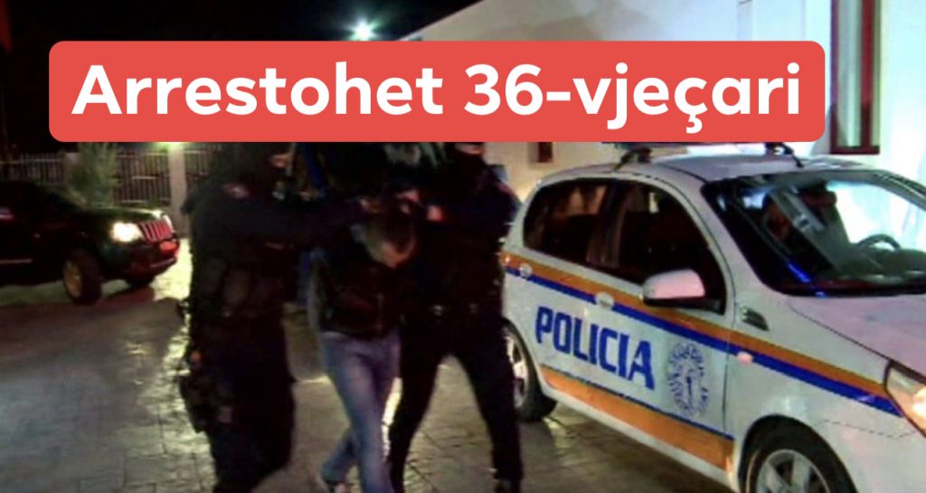 Qarkullonte me armë zjarri, tentoi t’i ikte policisë