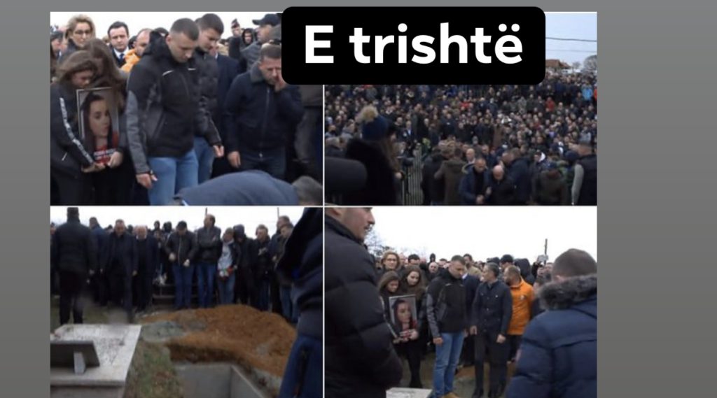 Ceremonia e varrimit për dy nxënësit në Deçan, qindra njerëz u japin lamtumirën e fundit