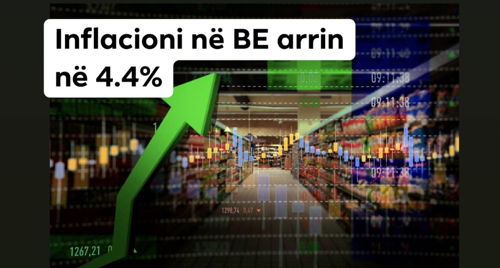 Inflacioni në BE arrin në 4.4%, niveli më i lartë i dekadës, ja çfarë ndikimi do të ketë tek çmimet në Shqipëri